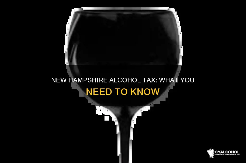 is there tax on alcohol in new hampshire
