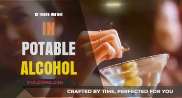 Potable Alcohol and Water Content: Unraveling the Hydration Myth