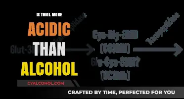 Thiol vs. Alcohol: Unraveling the Acidity Comparison Debate