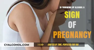 Throwing Up Alcohol: A Possible Sign of Pregnancy?
