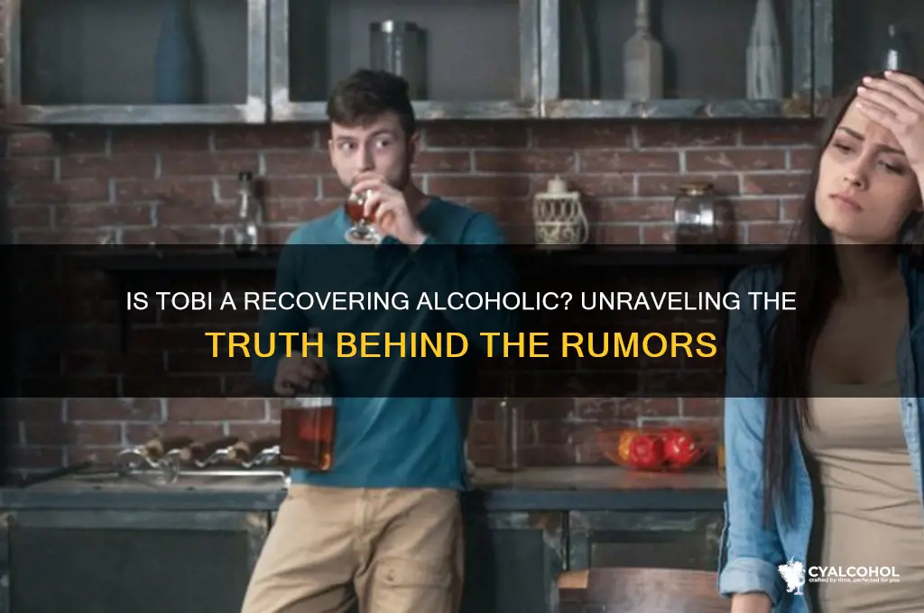 is tobi actually a recovering alcoholic
