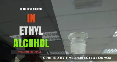 Toluene and Ethyl Alcohol: Exploring Solubility in Chemical Mixtures