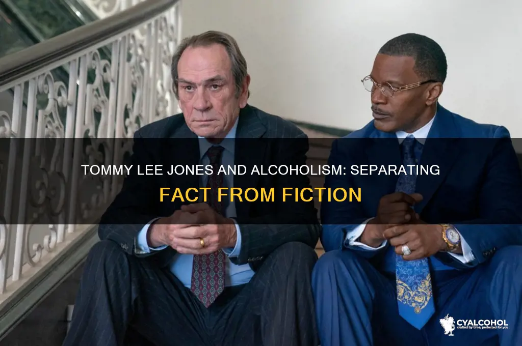 is tommy lee jones an alcoholic