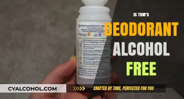 Is Tom's Deodorant Alcohol-Free? A Complete Ingredient Breakdown