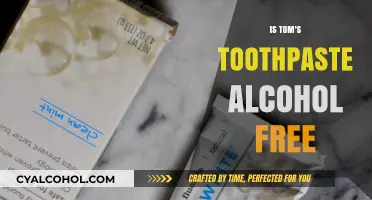 Is Tom's Toothpaste Alcohol-Free? A Complete Ingredient Breakdown