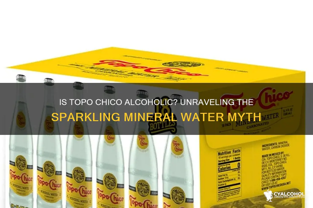 is topo chico alcoholic
