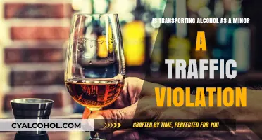 Alcohol Transportation: Minors and Traffic Violations