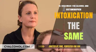 Alcohol vs Acetaminophen: Different Treatments for Intoxication