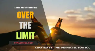 Is Two Units of Alcohol Over the Legal Limit?