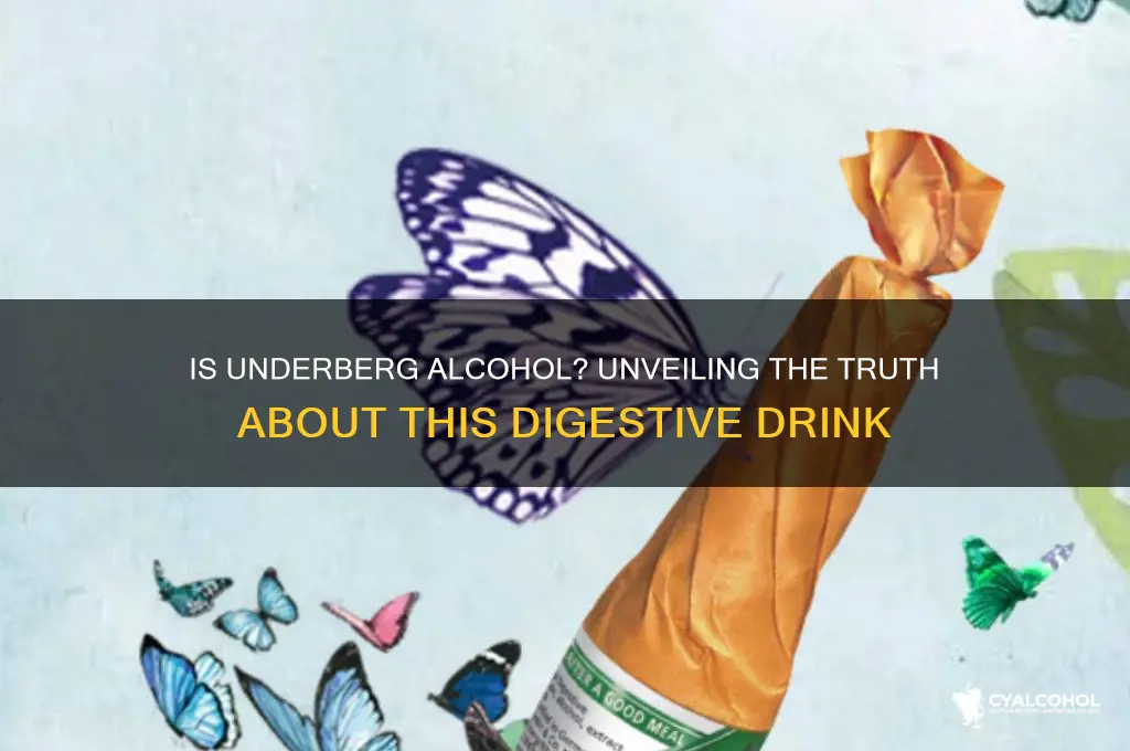 is underberg alcohol