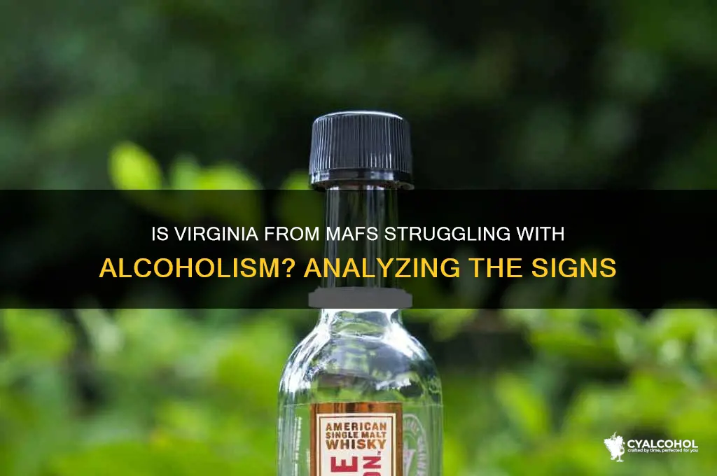 is virginia an alcoholic on mafs