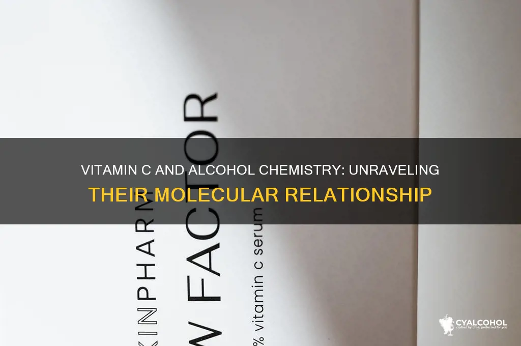is vitamin c an alcohol chemistry