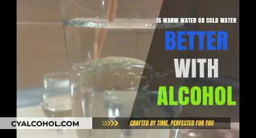 Warm or Cold: Which Water Pairs Better With Alcohol?