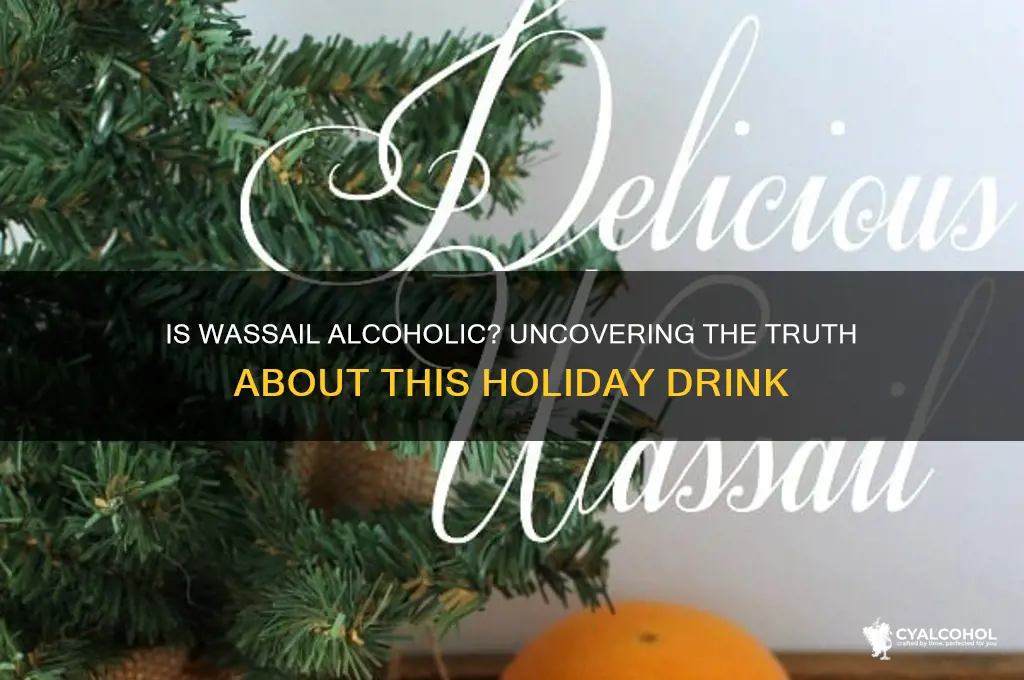 is wassail alcoholic