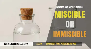 Water and Methyl Alcohol: Exploring Their Miscibility in Chemistry
