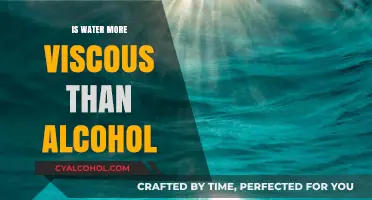 Water vs. Alcohol: Unraveling the Viscosity Mystery in Liquids