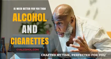 Weed vs. Alcohol and Cigarettes: Which Is Safer?