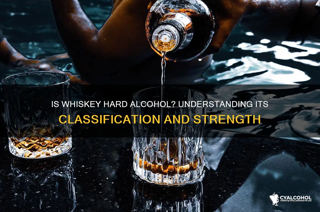 is whiskey hard alcohol