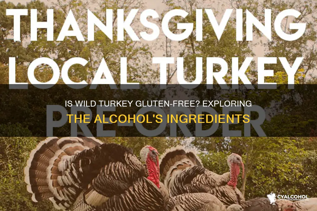 is wild turkey gluten free alcohol
