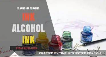 Is Windsor & Newton Drawing Ink an Alcohol-Based Medium?