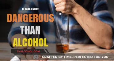 Xanax vs. Alcohol: Uncovering the Deadlier Substance and Its Risks