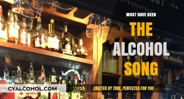 Must Have Been the Alcohol: Unraveling the Story Behind the Hit Song