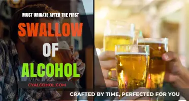Why That First Sip of Alcohol Triggers an Urgent Bathroom Break