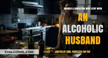 Christian Wife: Stay or Leave Alcoholic Husband?