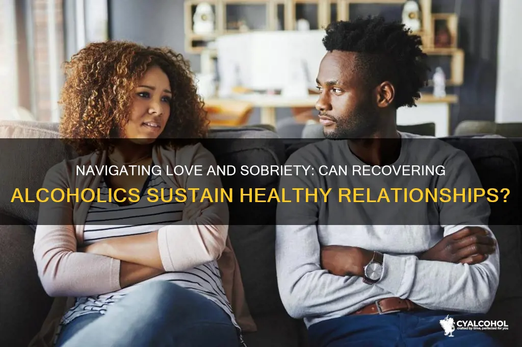 should a recovering alcoholic be in a relationship