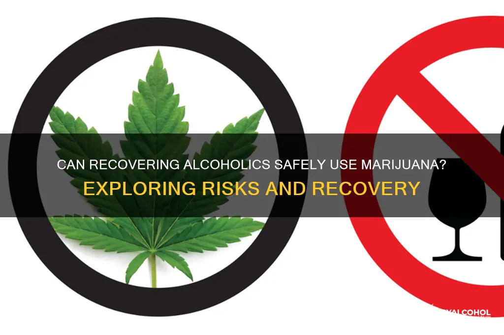 should a recovering alcoholic smoke pot