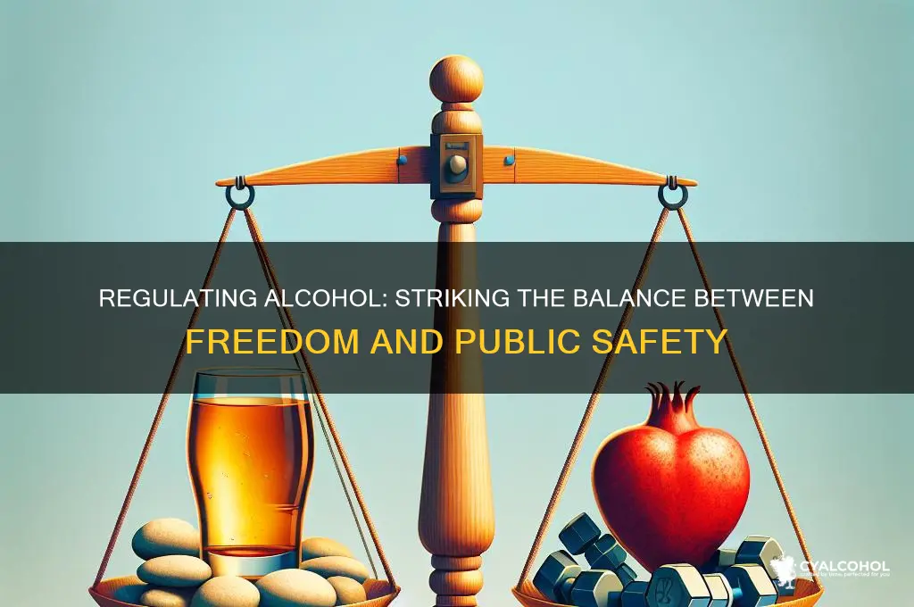 should alcohol be regulated more or less strictly