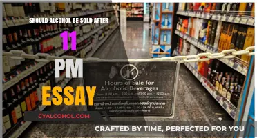 Should Alcohol Sales Continue After 11 PM? Pros, Cons, and Impact