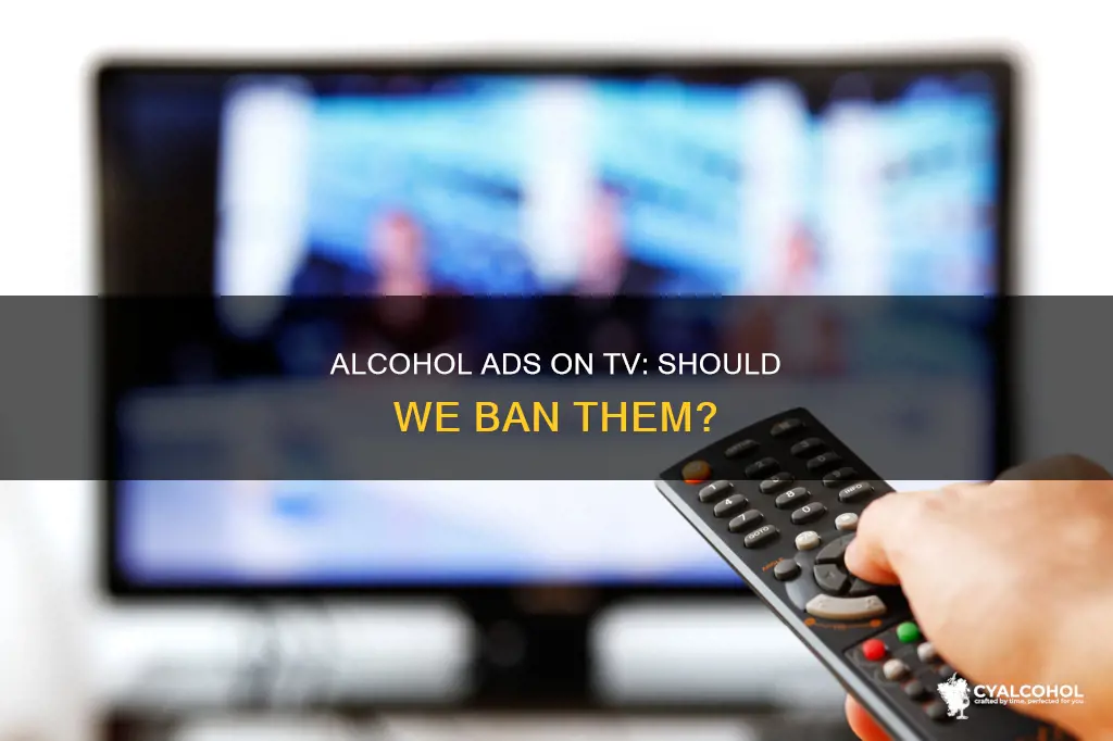 should alcohol manufacturers be allowed to advertise on television essay
