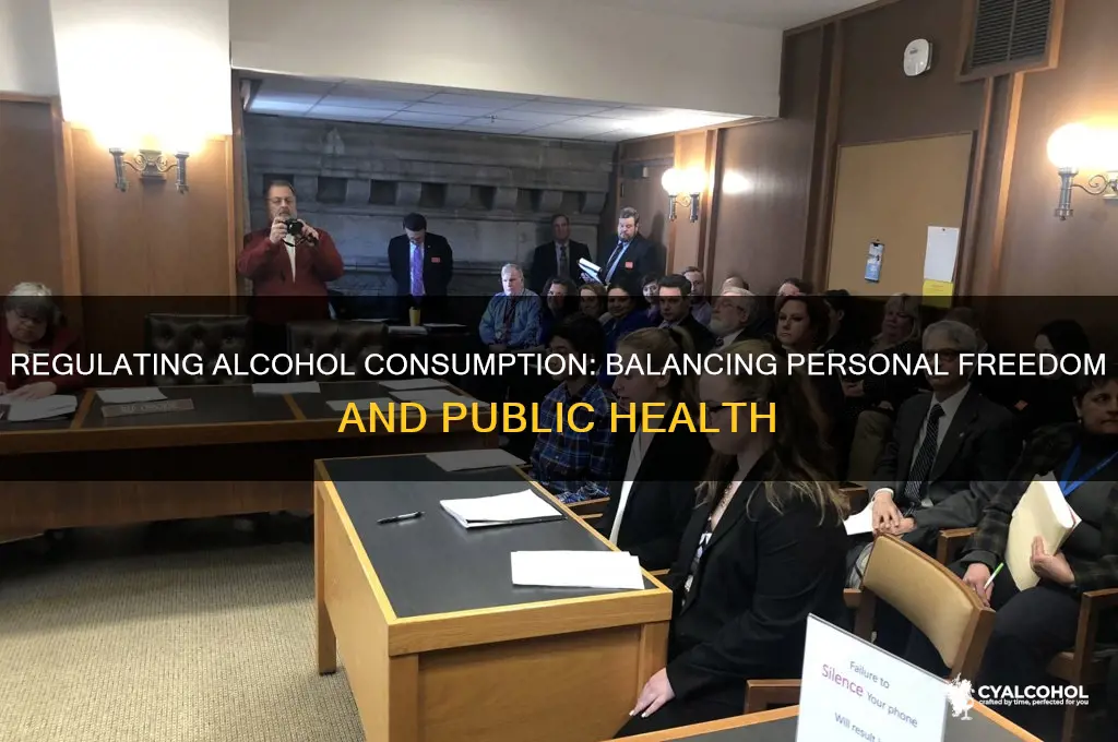 should alcohol usage should be controlled