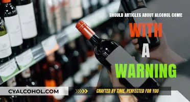 Alcohol Content Warnings: Necessary Precaution or Unnecessary Censorship?