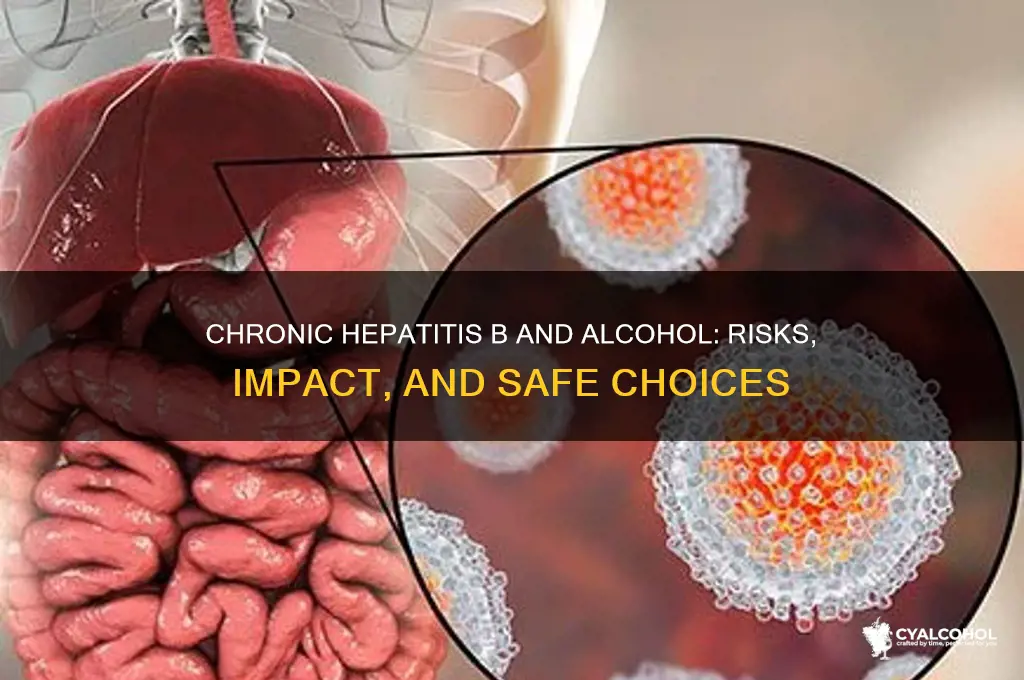 should chronic hepatitis b avoid alcohol