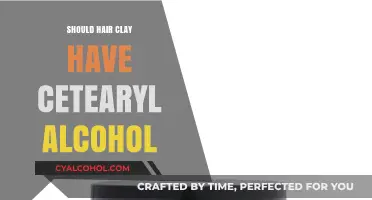 Should Hair Clay Include Cetearyl Alcohol? Pros, Cons, and Alternatives