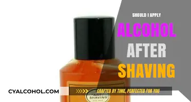 Should You Apply Alcohol After Shaving? Pros, Cons, and Alternatives