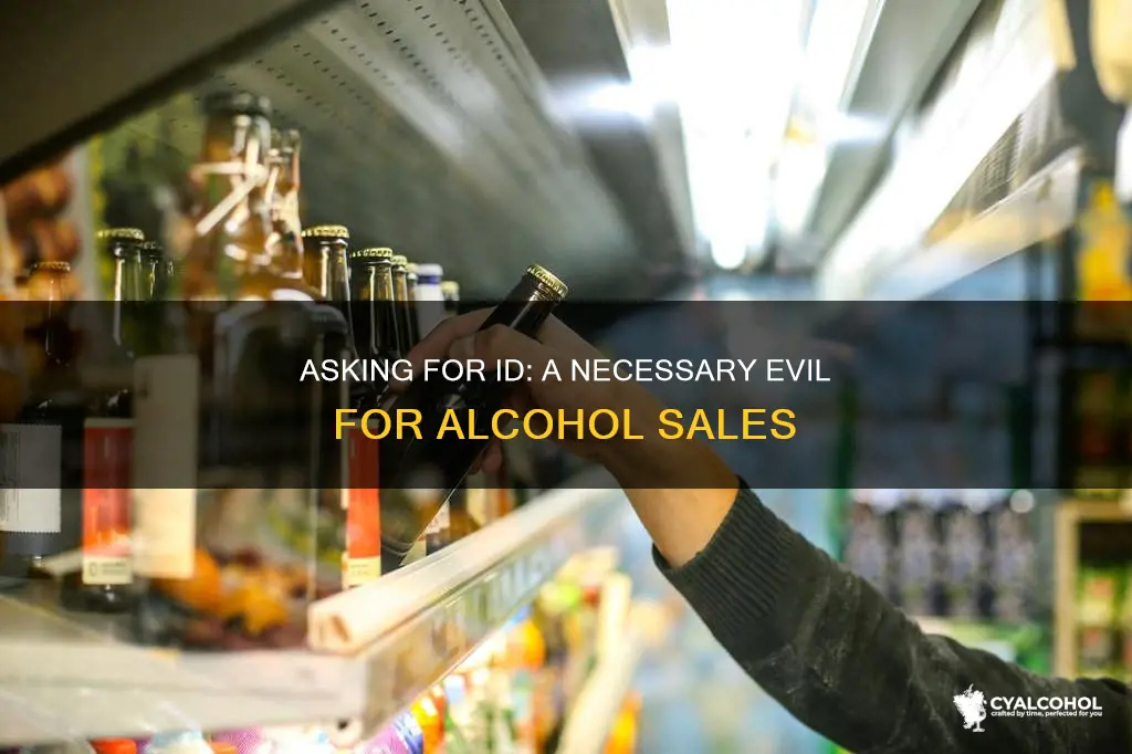 should i ask for id from every time for alcohol