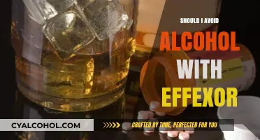 Effexor and Alcohol: Understanding the Risks and Safe Practices
