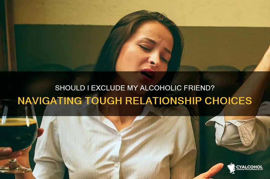 should i exclude my alcoholic fried