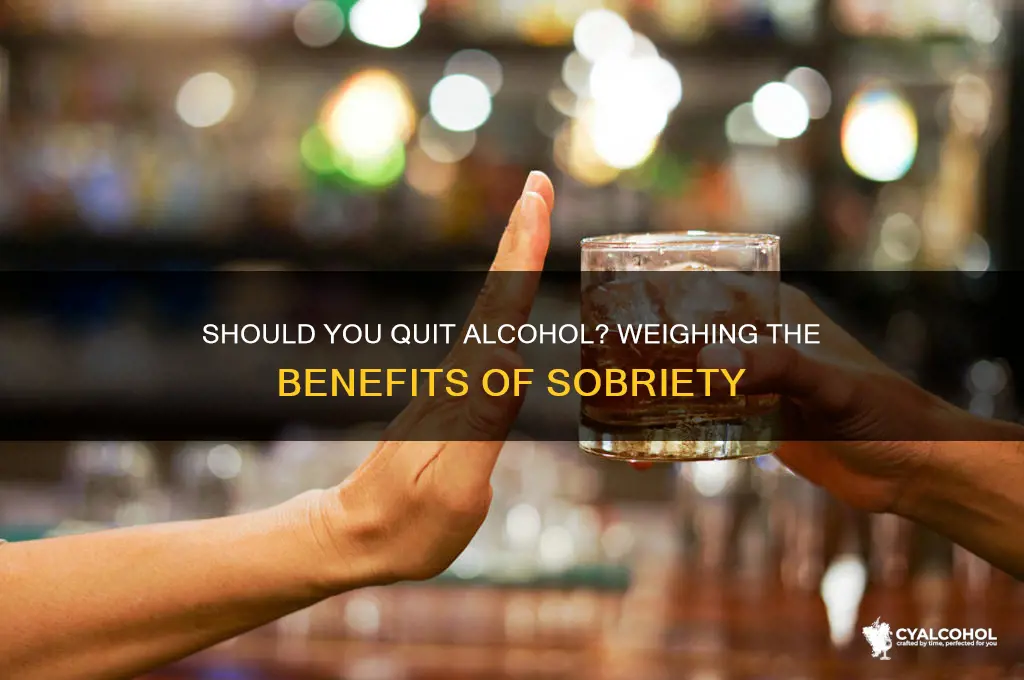 should i give up alcohol completely