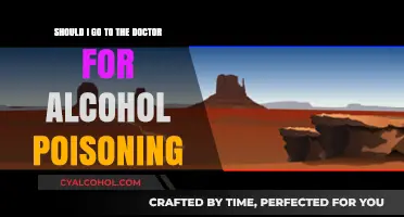 Seeking Medical Help for Alcohol Poisoning: When and Why?