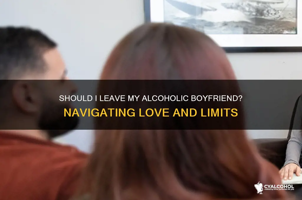 should i leave an alcoholic boyfriend