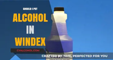 Alcohol in Windex: Safe Cleaning Hack or Risky Mistake?