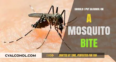 Alcohol on Mosquito Bites: Effective Remedy or Harmful Myth?