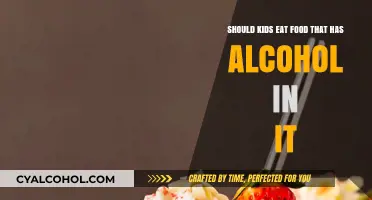 Alcohol in Food: Safe for Kids?