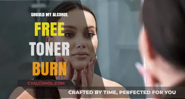 Alcohol-Free Toner Burning Sensation: Normal or Cause for Concern?
