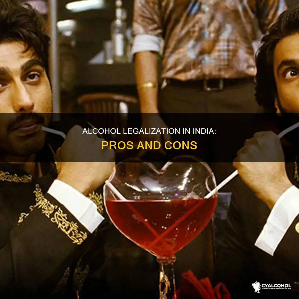 should the consumption of alcohol be legalised in india