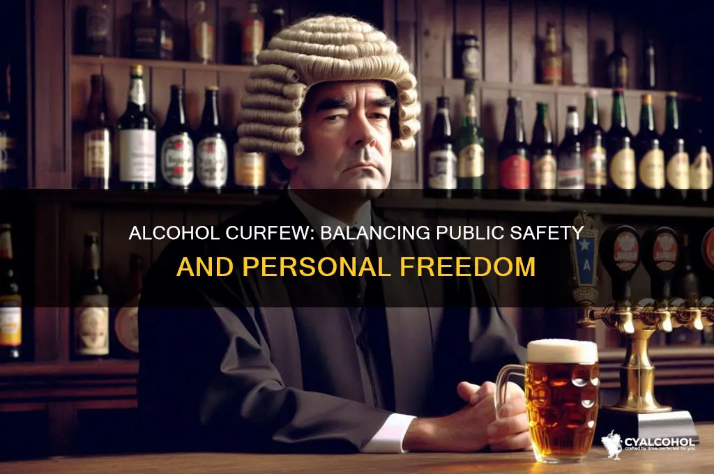 should there be an alcohol curfew
